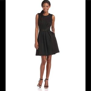 Trina Turk fit and flare belted dress